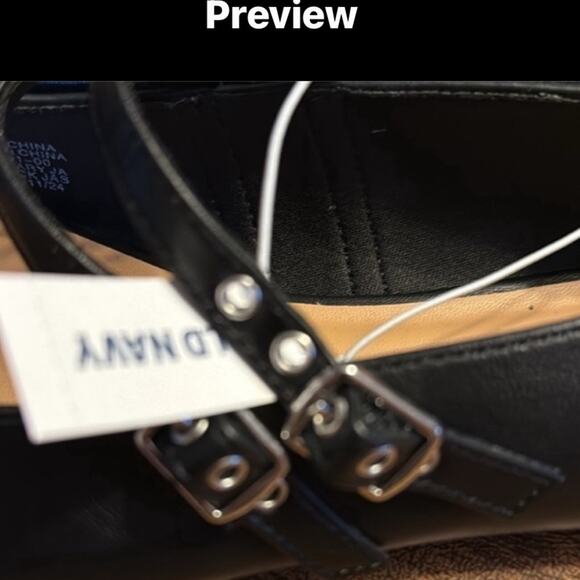 Old Navy Black Double-Buckle Mary
Jane Flats - Picture 7 of 8